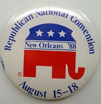 1988 RNC Convention pin